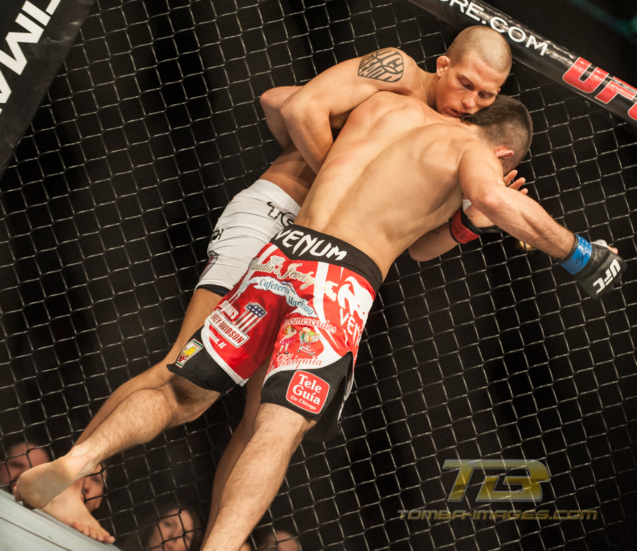 UFC Featherweight Match ..Ricardo Lamas vs Erik Koch 