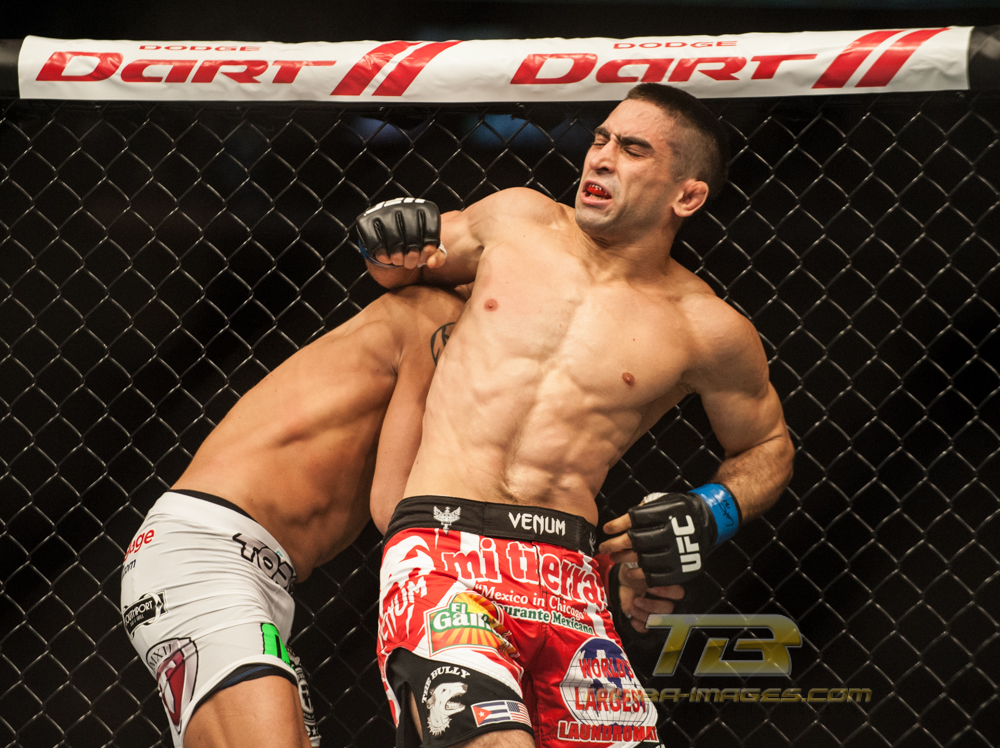 UFC Featherweight Match ..Ricardo Lamas vs Erik Koch 