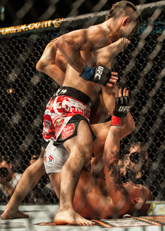 UFC Featherweight Match ..Ricardo Lamas vs Erik Koch 