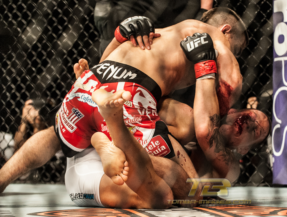 UFC Featherweight Match ..Ricardo Lamas vs Erik Koch 