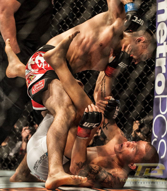 UFC Featherweight Match ..Ricardo Lamas vs Erik Koch 