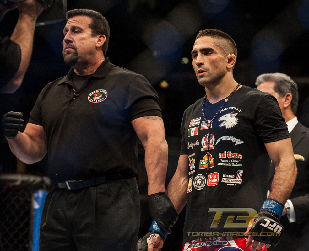 UFC Featherweight Match ..Ricardo Lamas vs Erik Koch 