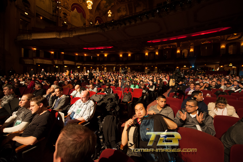 UFC Weigh-In's at the Chicago Theater  ..Part 1 of 2 parts