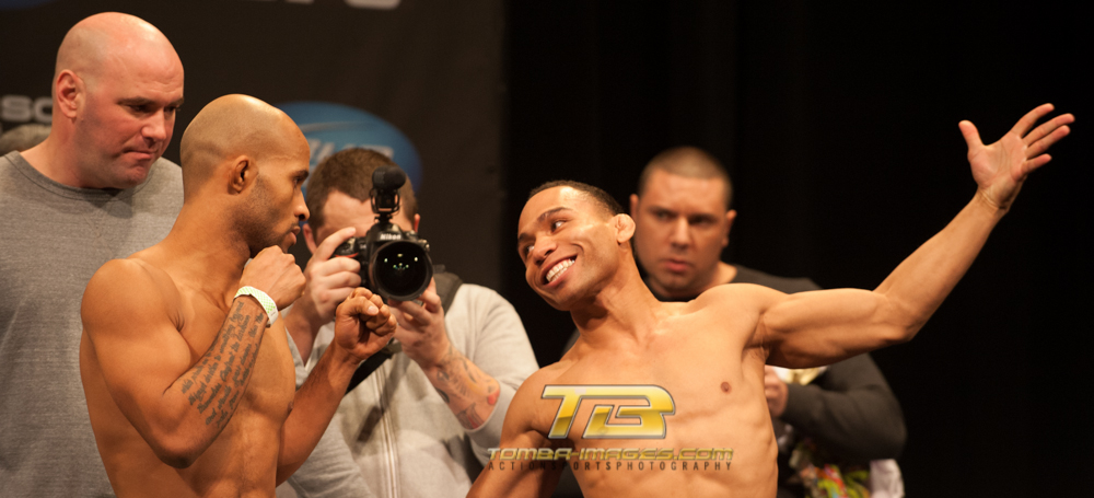 UFC Weigh-In's at the Chicago Theater  ..Part 1 of 2 parts