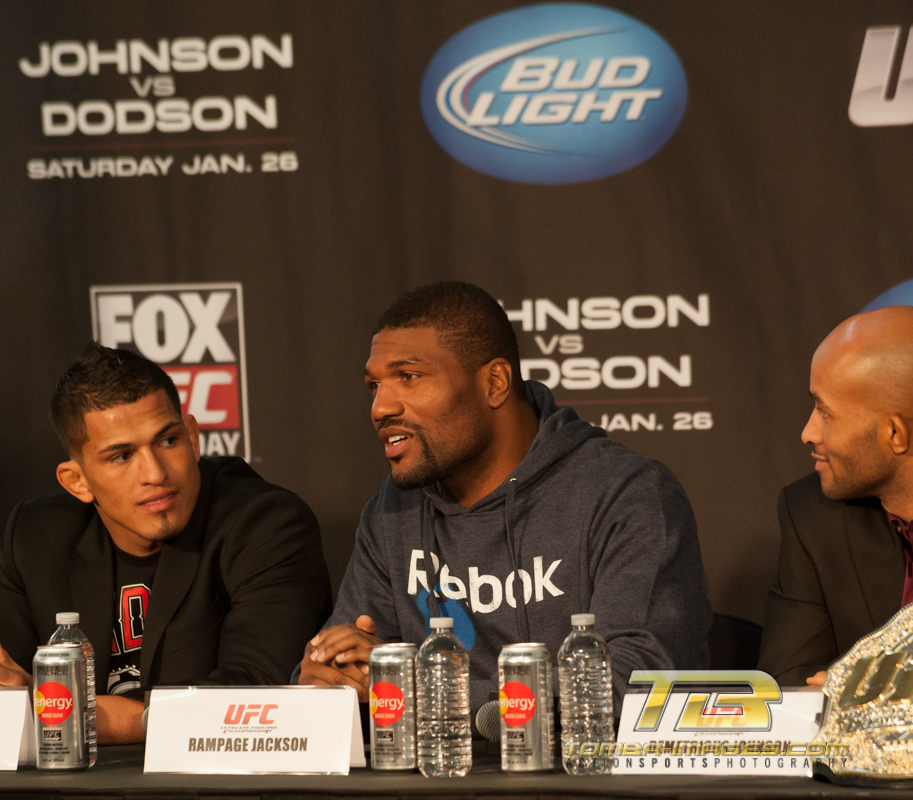 UFC on Fox Press Conference ....Chicago's United Center 