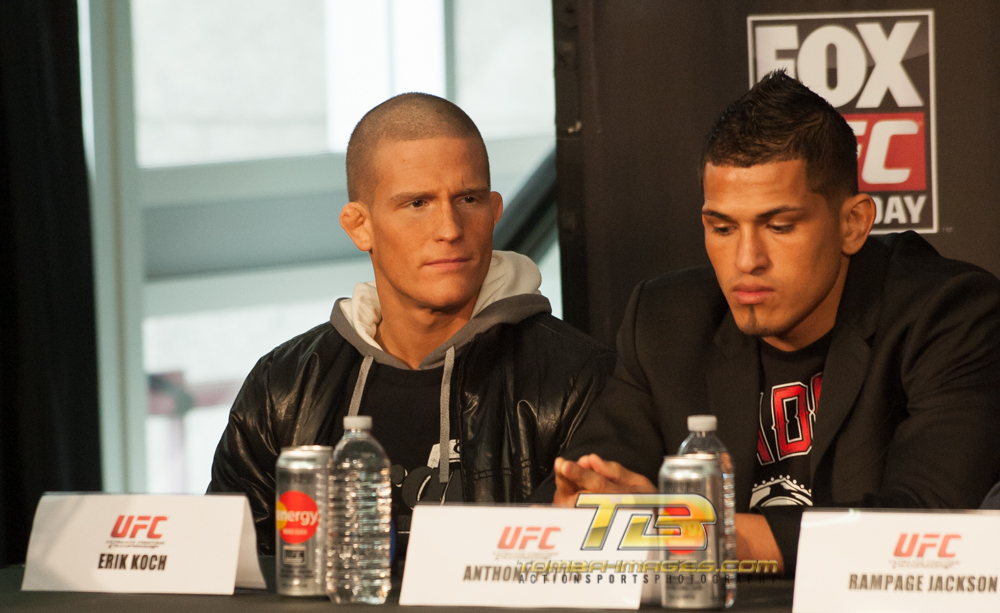 UFC on Fox Press Conference ....Chicago's United Center 