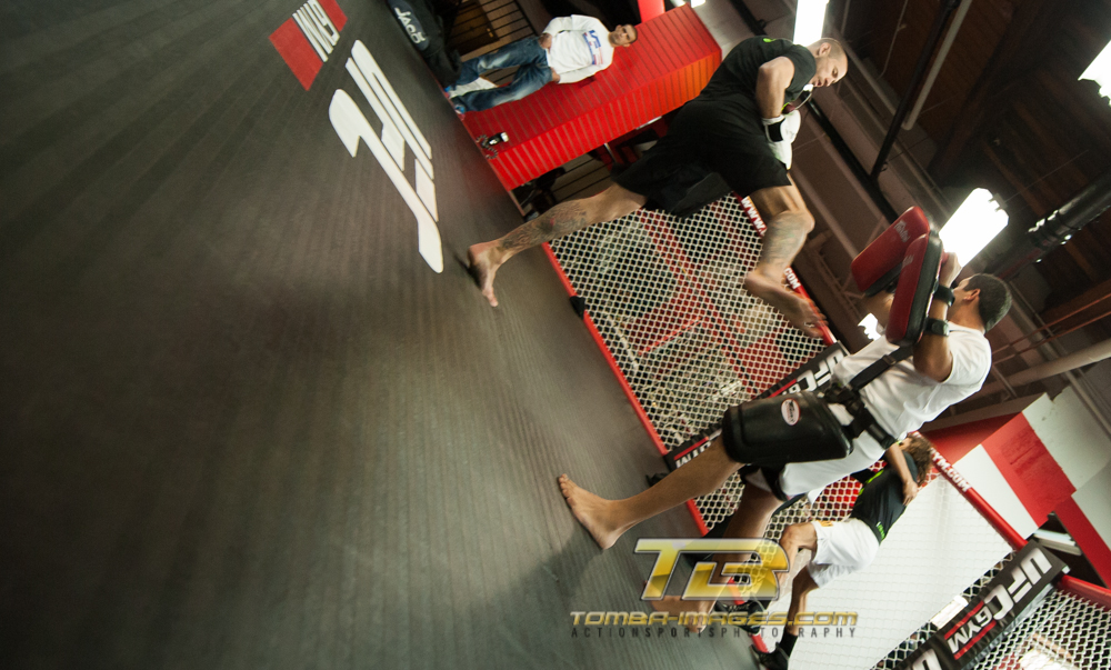 UFC on Fox ...Chicago Open Workout at UFC Gym