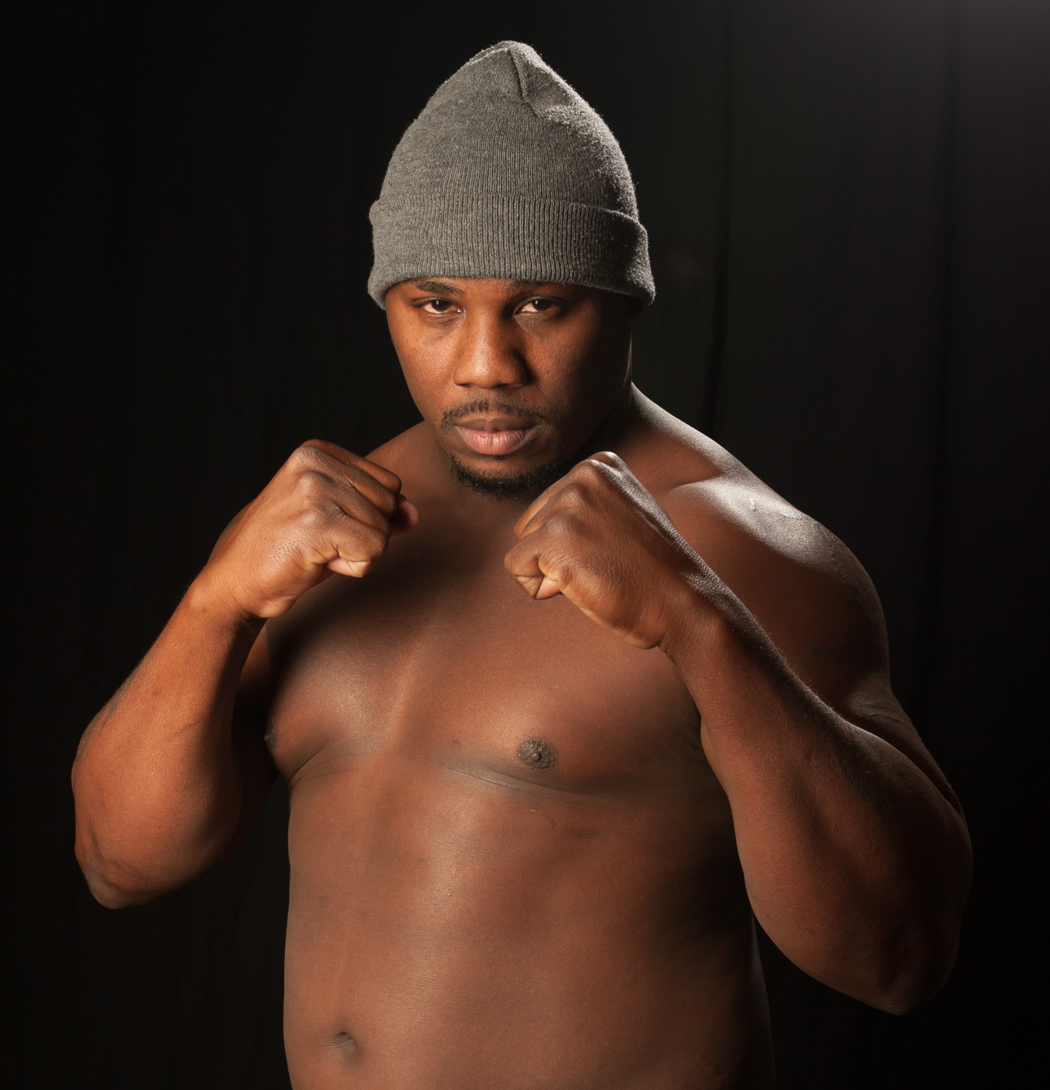 Hitz Boxing "weigh-in" at the Horseshoe