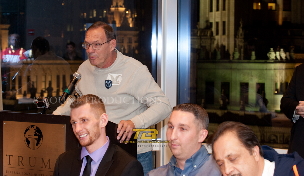  Fonfara / Karpency "presser" at The Trump Towers 