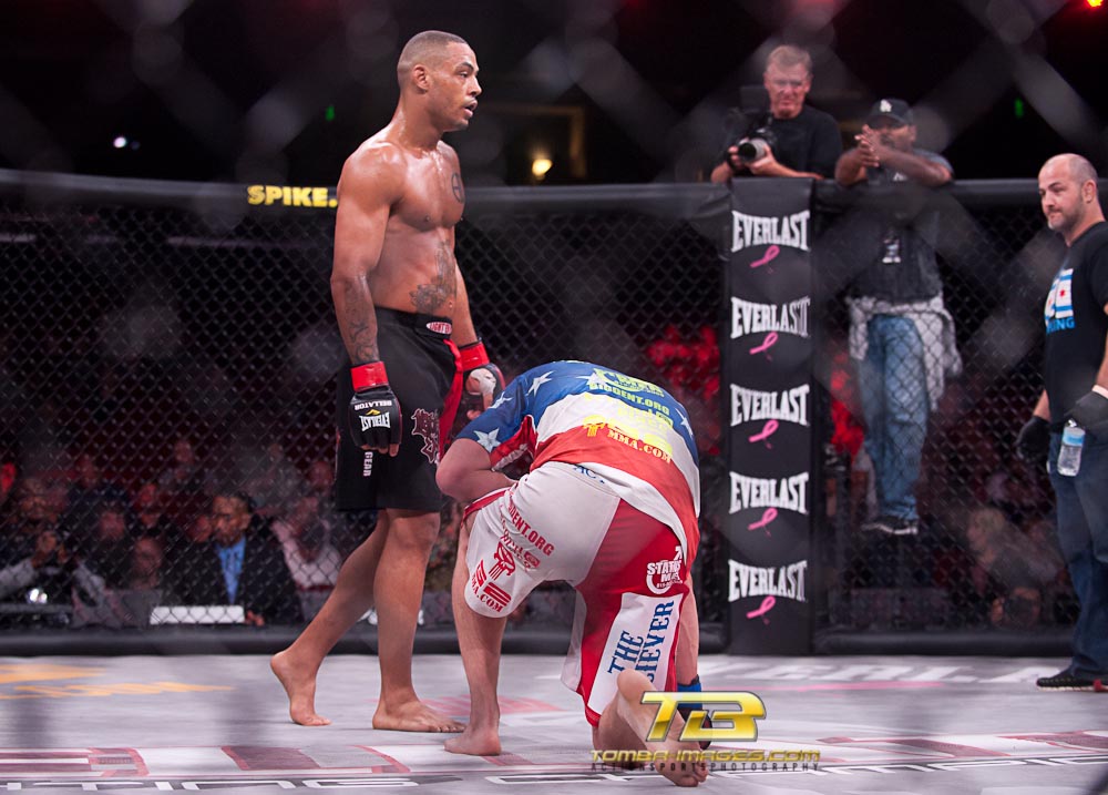 Bobby Reardanz vs Cliff Wright at Bellator #75