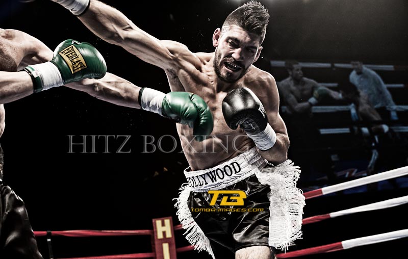 Mike Jimenez vs Bruce Rumbolz at Hitz Boxing