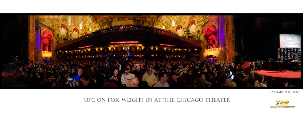 UFC Weight-In's at the Chicago Theater 