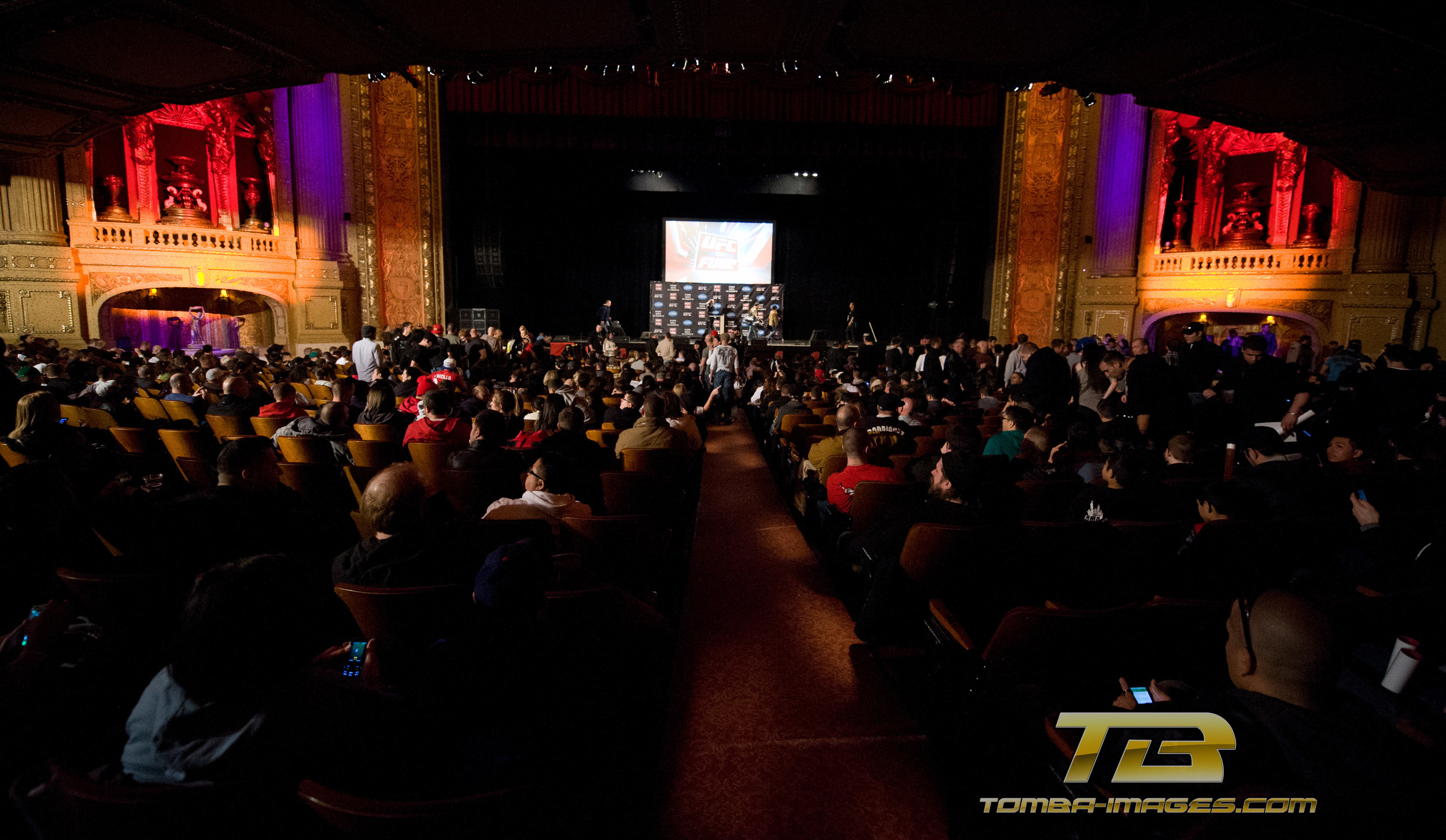 UFC Weight-In's at the Chicago Theater 