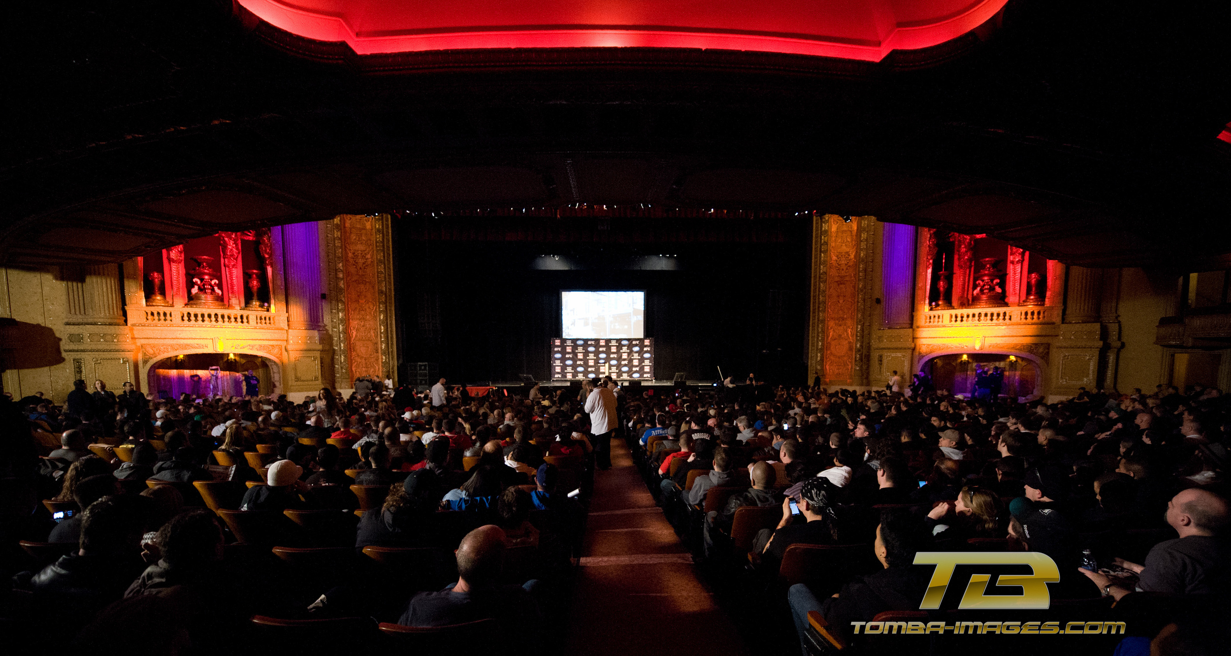 UFC Weight-In's at the Chicago Theater 