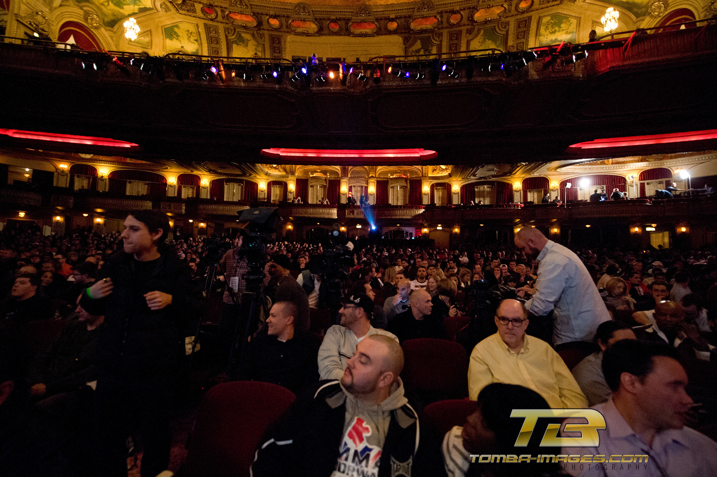 UFC Weight-In's at the Chicago Theater 