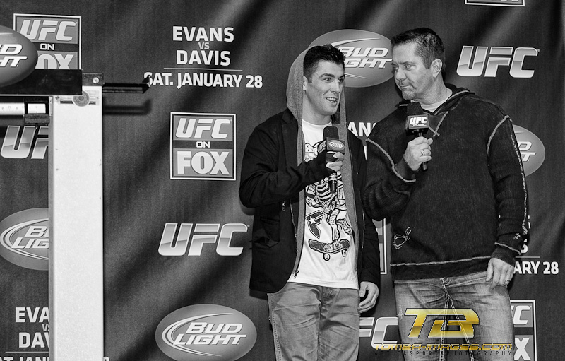 UFC Weight-In's at the Chicago Theater 