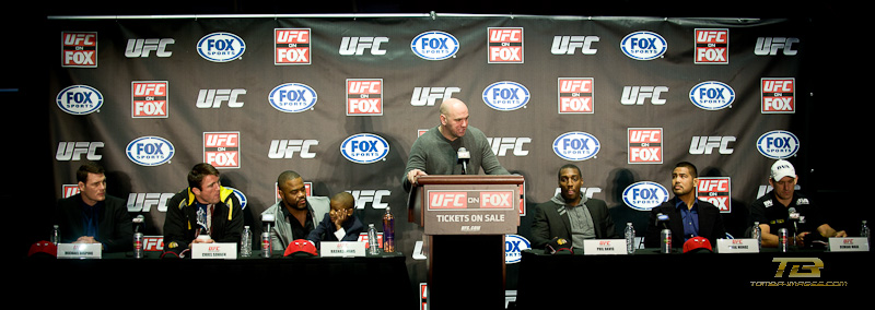 UFC Press Conference at the United Center