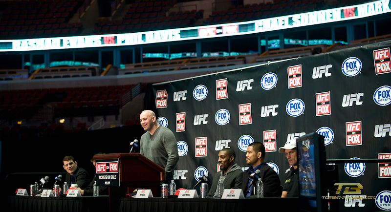 UFC Press Conference at the United Center