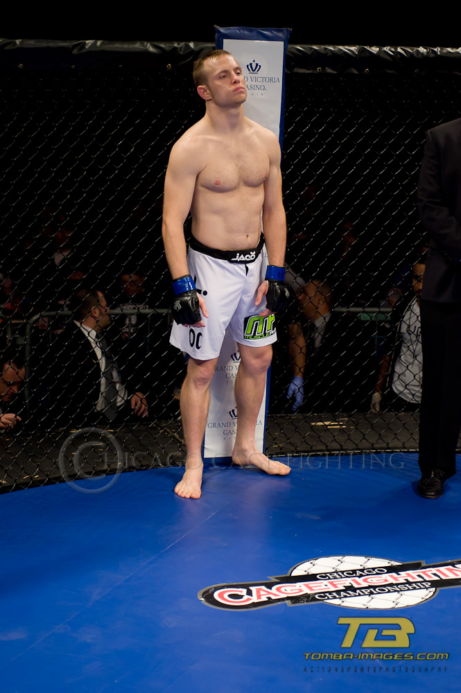 Darius Yancy vs Andrew Krzeptowski   Chicago Cage Fighting