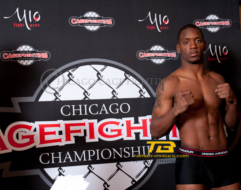 Chicago Cage Fighting Championships Weight In at Eaglewood Resort