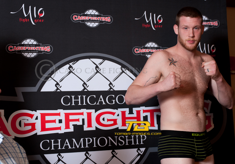 Chicago Cage Fighting Championships Weight In at Eaglewood Resort