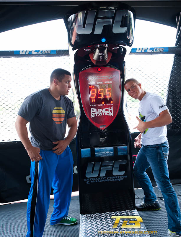 Playing with the UFC "big boys" in Milwaukee