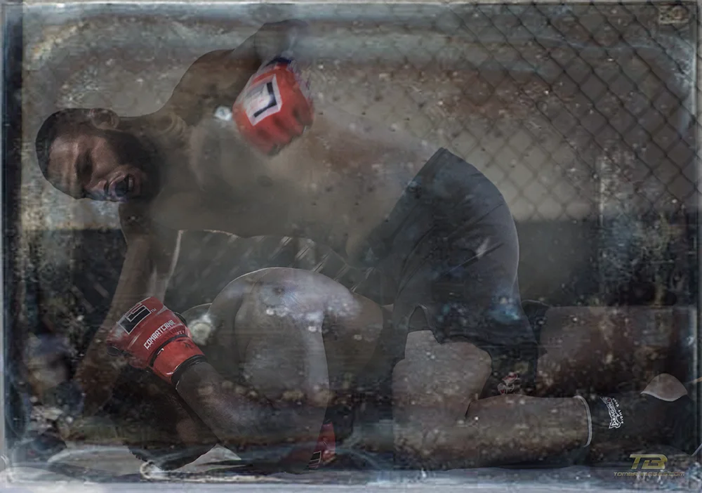 Nate Aleo vs John Jones Art 46 Click on image to view in a lightbox