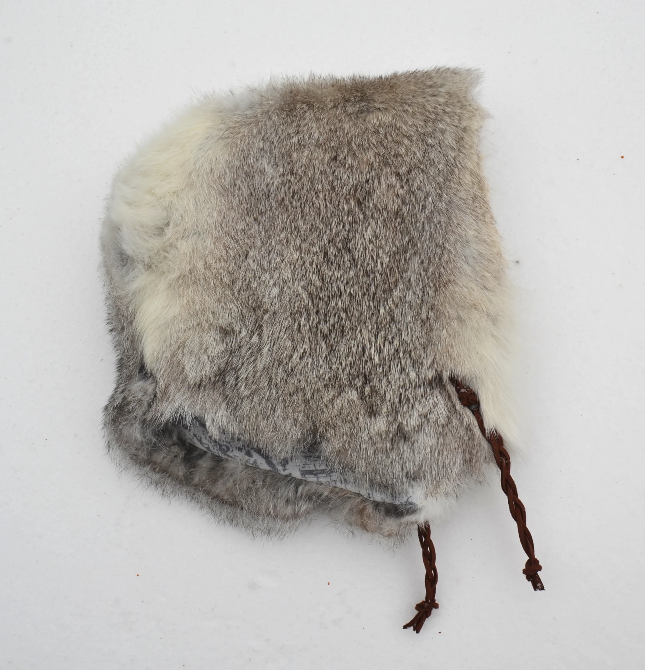 Rabbit Fur Adventure Hood - Genuine Fur 