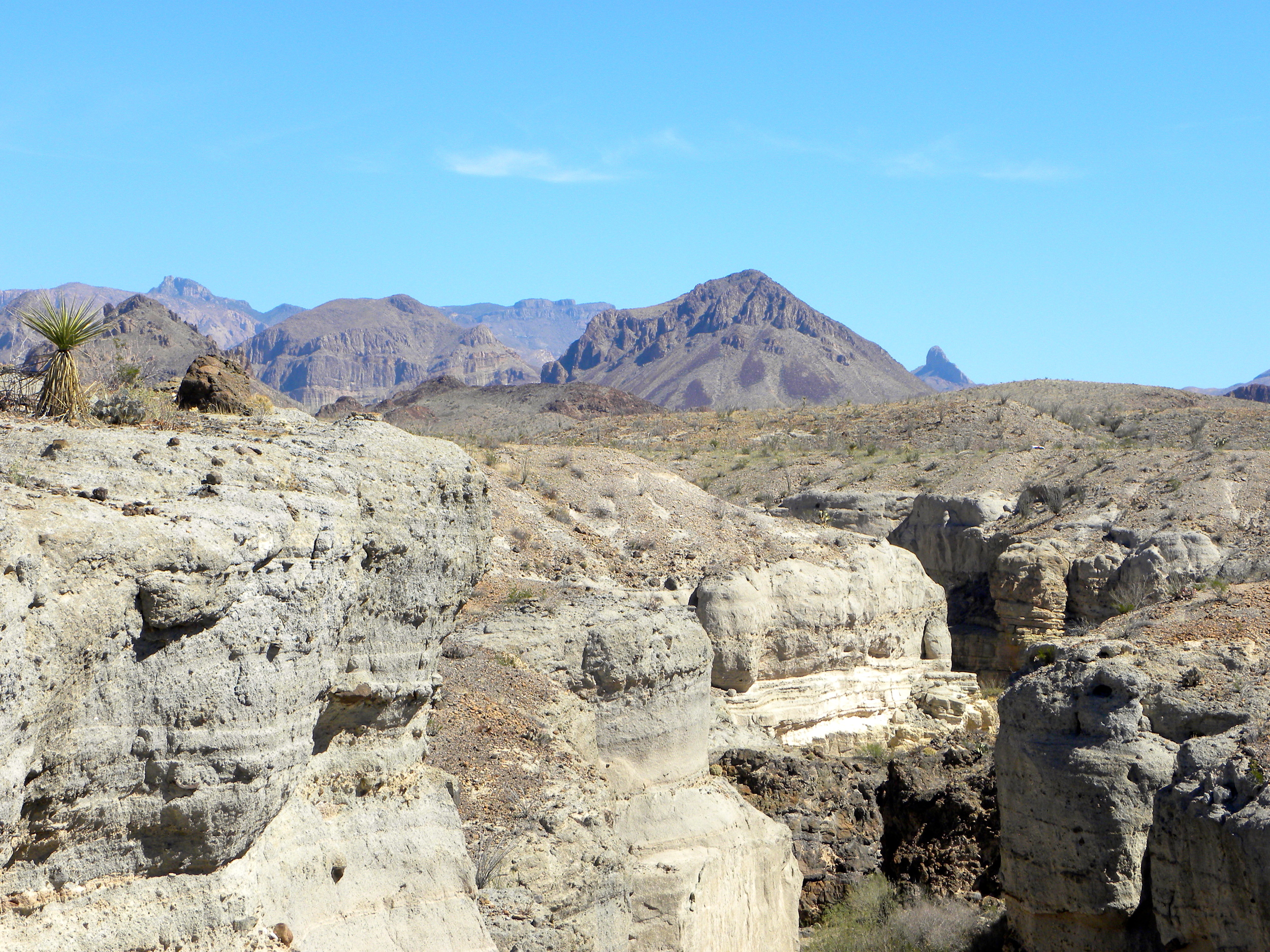 Tuff Canyon Overlook And Trail At Big Bend National Park