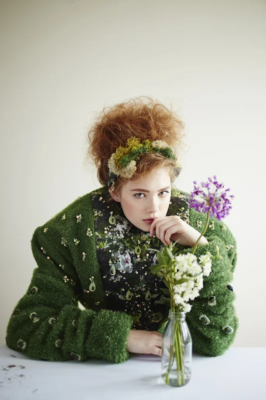 Photographed by Stuart Chen Styled by Amanda Leecasin & Eric Kwok Designer clothes by Coco Leeah Lim Make-up and Hair by Yura Do Model by Helena McKelvie @TESS Photography assistant Maria Kir