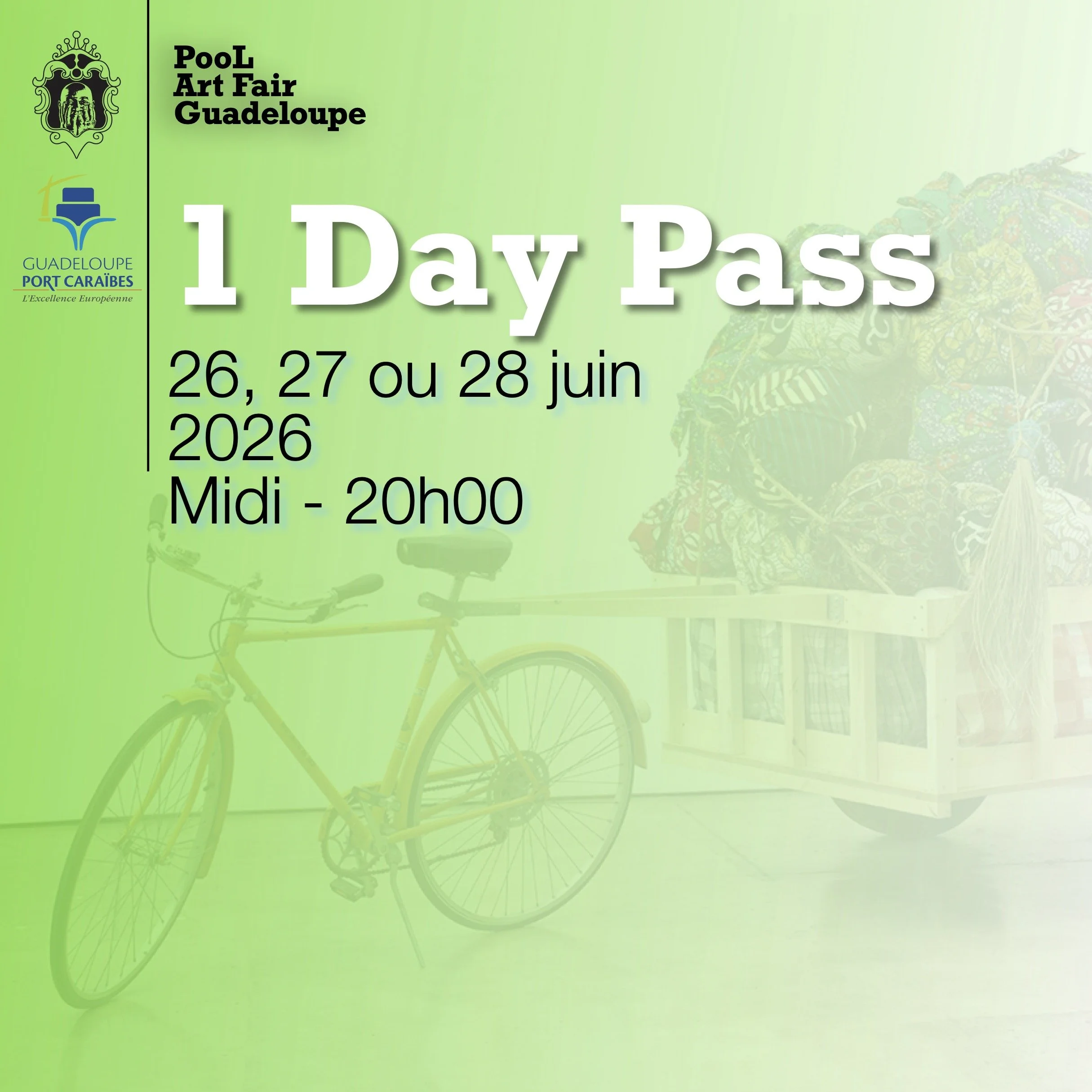 Accès 1  jour au choix  10€ avant le 1 juin (15€ après)