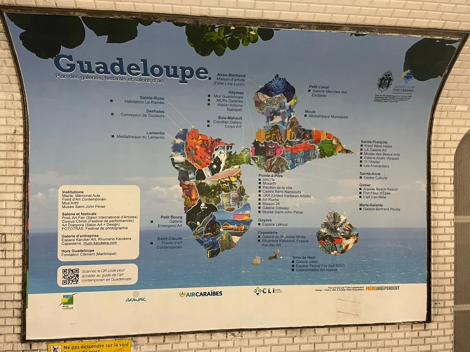 affiche Gwada dans le métro .jpg