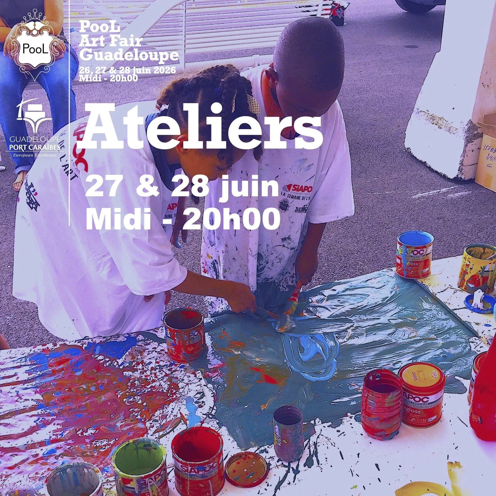 15€ ateliers de création artistique