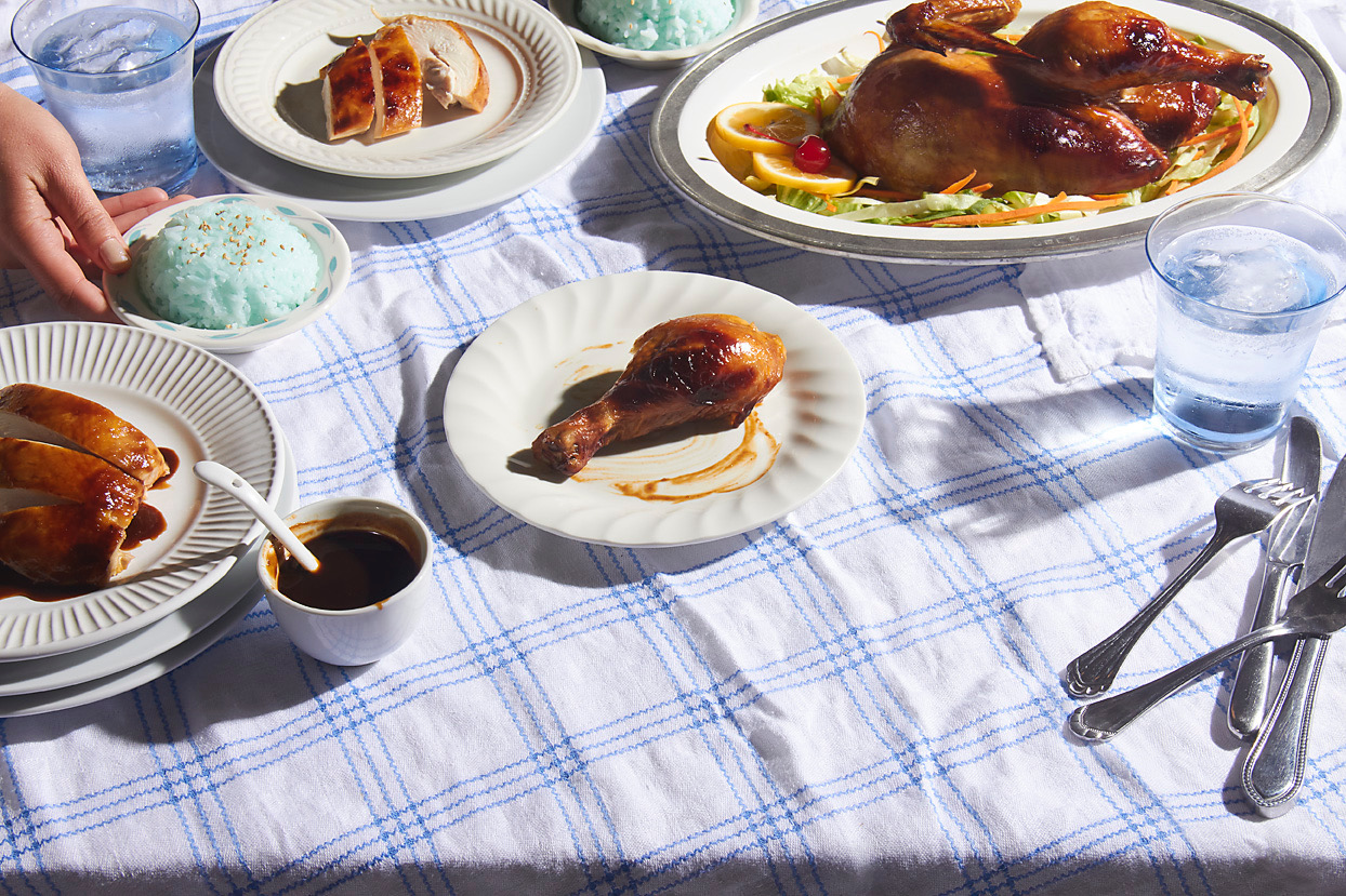 Chicken Editorial Food Styling