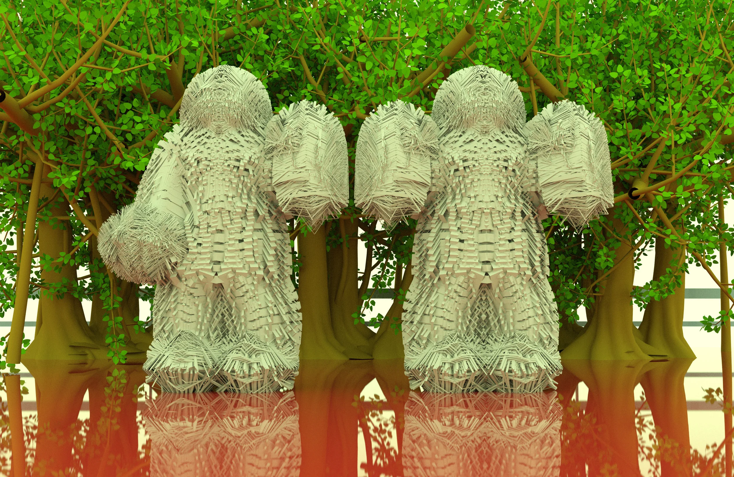 Outsideher and Her Twin Sister