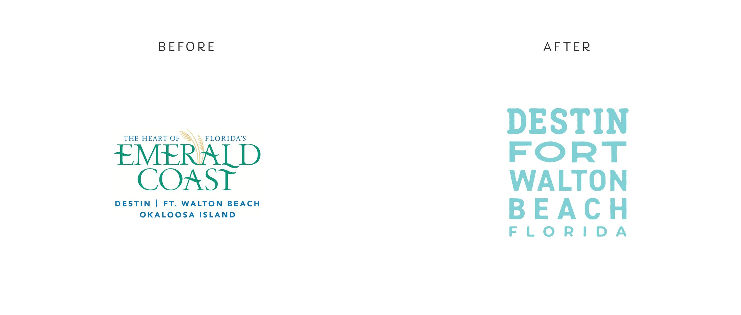  We had the unique opportunity of completely rebranding a popular destination in the Gulf of Florida, The Emerald Coast.     