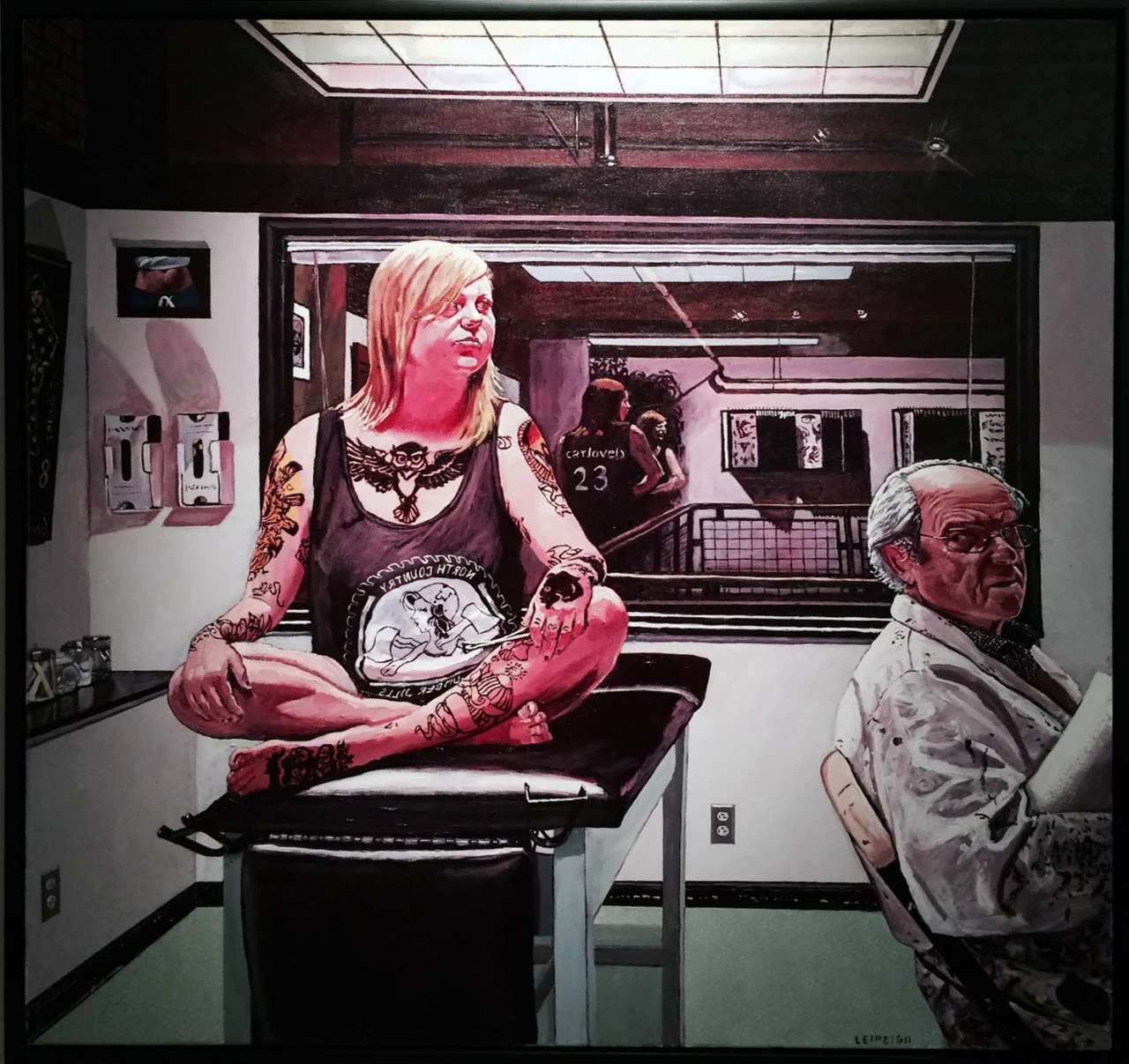 Mel Leipzig Everything Is Paintable 2010 - 2014
Gallery Henoch

Mel Paints the entire scene as if he&rsquo;s a panoramic camera.

galleryhenoch.com