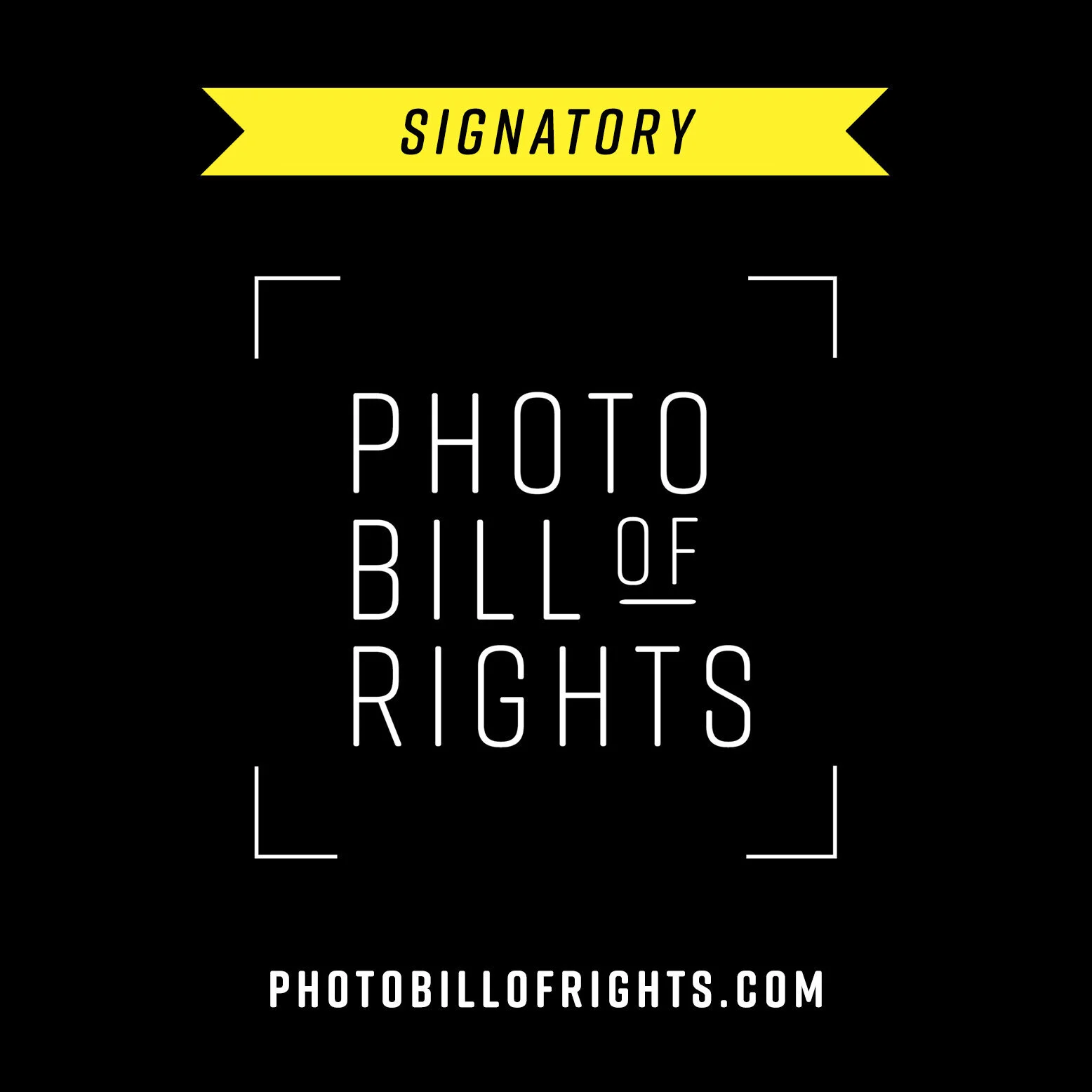 Photo Bill of Rights