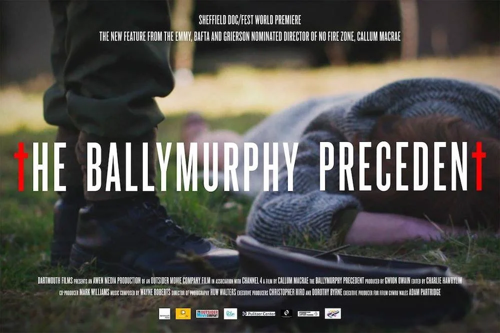 The Ballymurphy Precedent directed by Callum Macrae in cinemas 31 August 2018 following the RTS award winning student documentary The Ballymurphy Massacre by Sean Reynolds, Kyle Gibbon and Jonny Lewis from 2012
