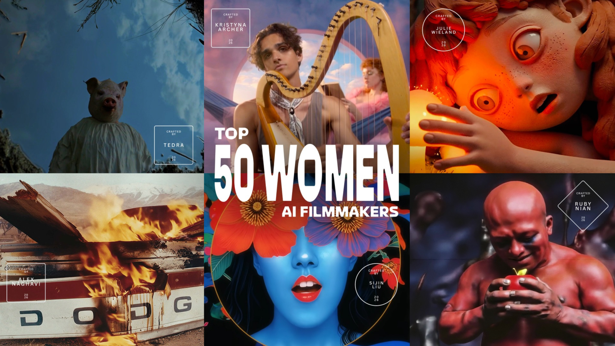 TEDRA LISTED IN FORBES TOP 50 WOMEN IN AI FILMS POWER LIST