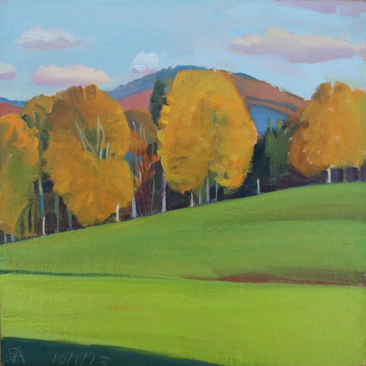 10" x 10", oil on linen panel