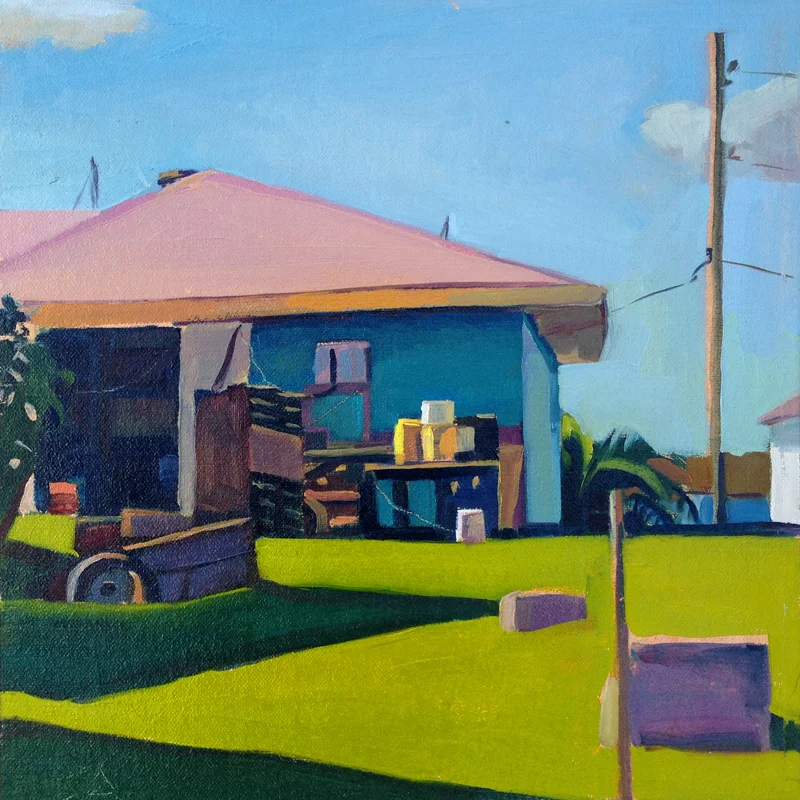 10" x 10", oil on linen panel
