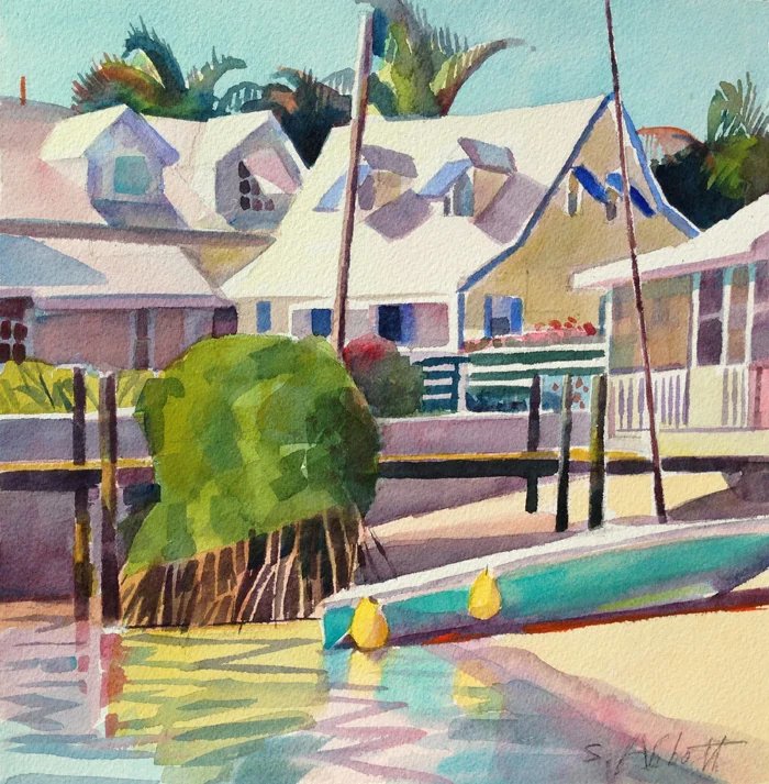12" x 12" watercolor on Arches paper, Private collection