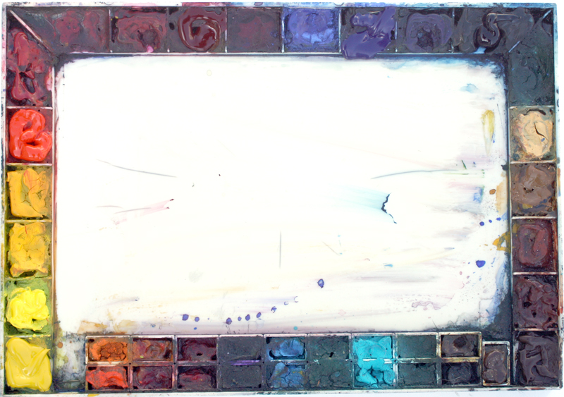 Pike's Palette with stall inserts from Daniel Smith