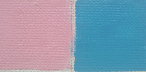 Not that I don't now and then dip into Dianthus Pink or Sevres Blue--but both of these oil pigments were added to my palette because they contribute distinctive color that is difficult to mix, not because of their sexy names.