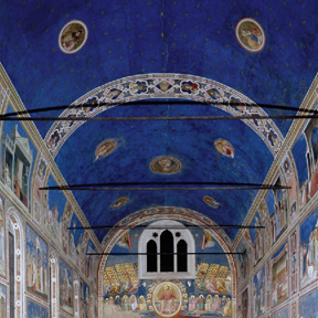 Giotto, ceiling of the Arena chapel, 1300