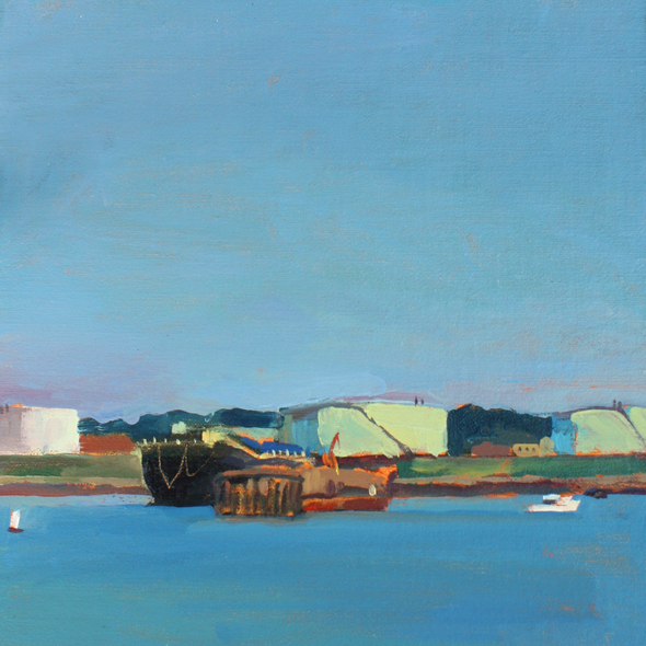Susan Abbott, "From the Dock, Portland, Maine", 2012