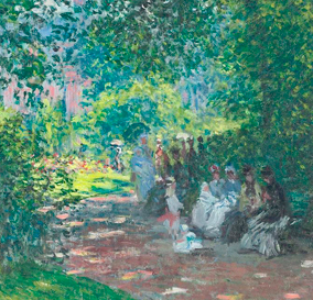Claude Monet, "Park Monceau", 1878
