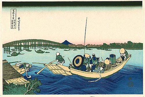 Hokusai, "36 Views of Mt. Fuji", c. 1820