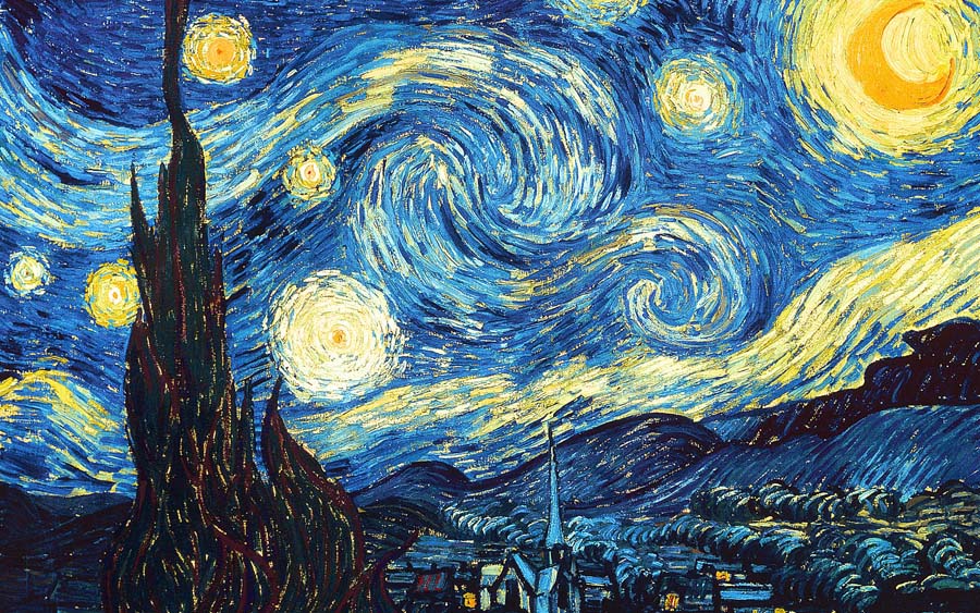 Van Gogh, "Starry Night